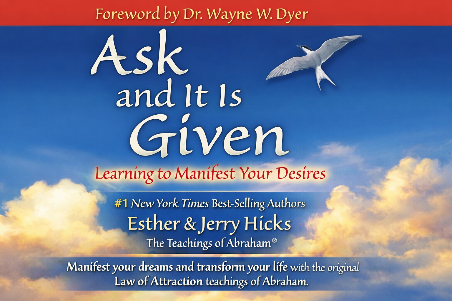 Ask and It Is Given book cover by Esther and Jerry Hicks for Law of Attraction Bookclub April read